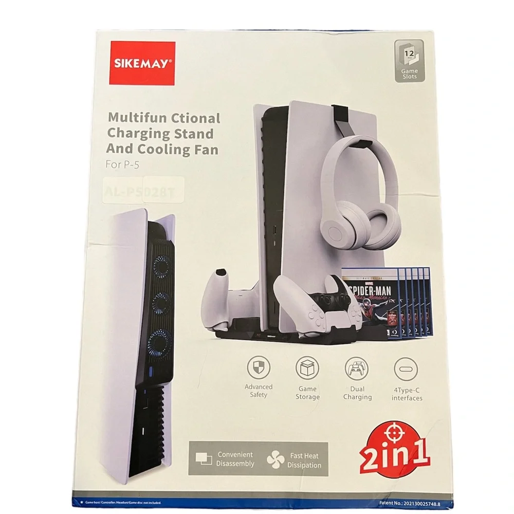 Sikemay Multifunctional Charging Stand and Cooling Fan for P5